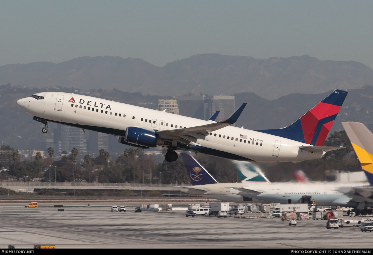 Aircraft Photo of N3733D | Boeing 737-832 | Delta Air Lines | AirHistory.net #247436