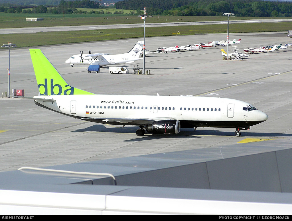 Aircraft Photo of D-ADBM | Boeing 737-31S | DBA - Deutsche BA | AirHistory.net #247442