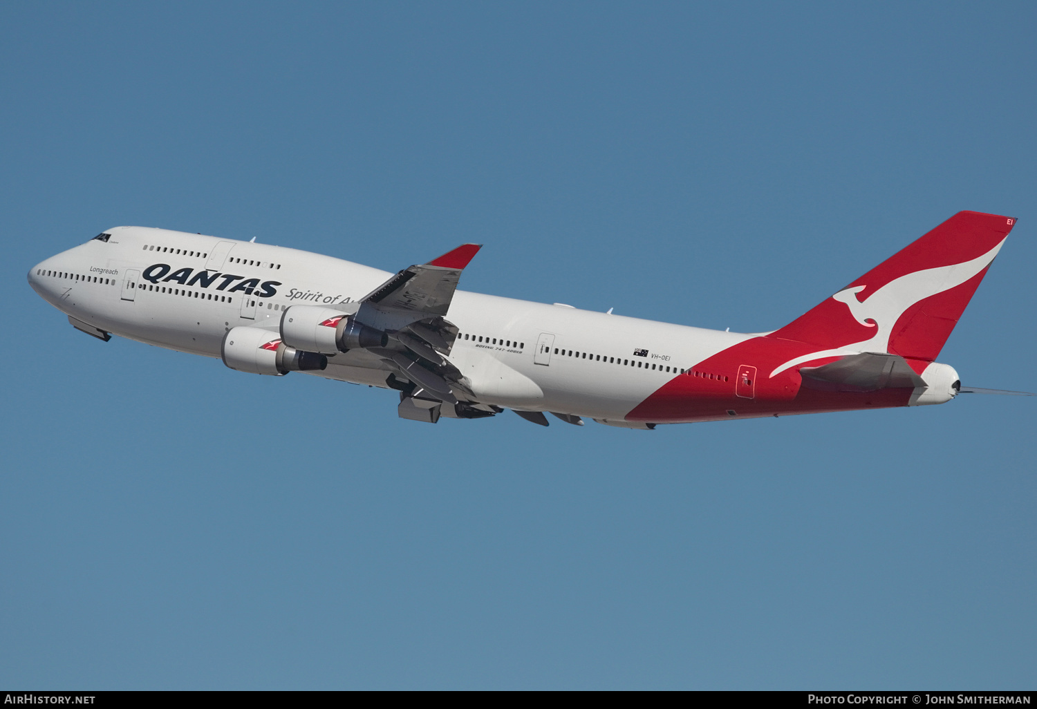 Aircraft Photo of VH-OEI | Boeing 747-438/ER | Qantas | AirHistory.net #247444