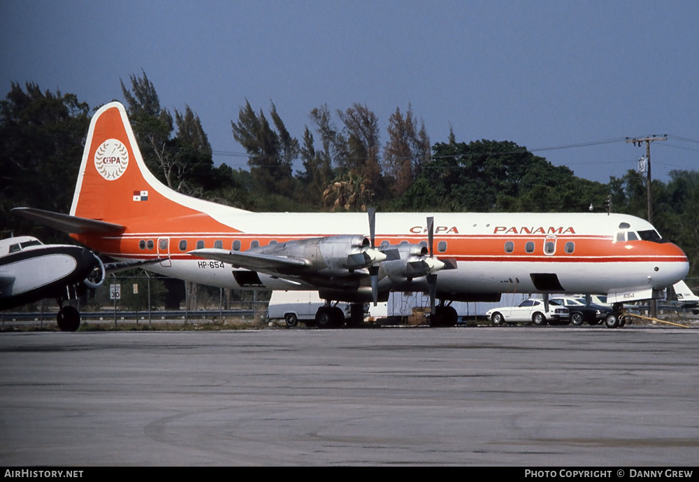 Aircraft Photo of HP-654 | Lockheed L-188A Electra | COPA Panama | AirHistory.net #247445