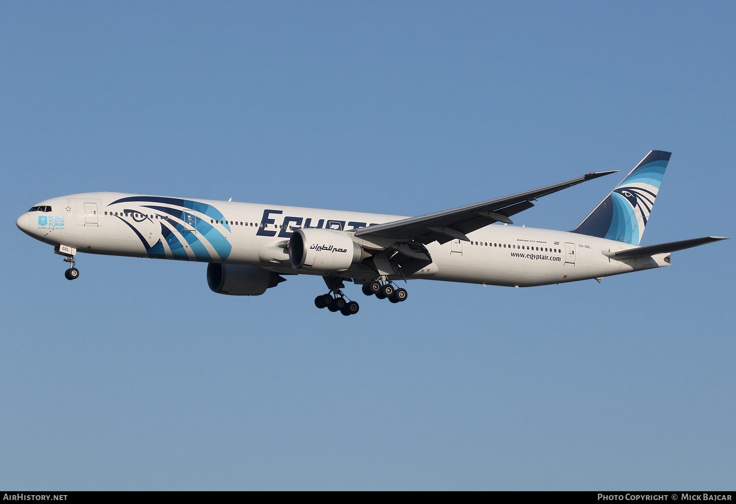 Aircraft Photo of SU-GDL | Boeing 777-36N/ER | EgyptAir | AirHistory.net #247455