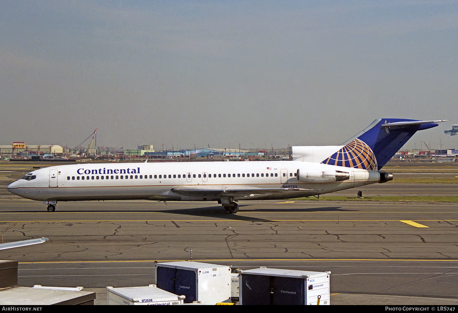 Aircraft Photo of N69735 | Boeing 727-224/Adv | Continental Airlines | AirHistory.net #247464