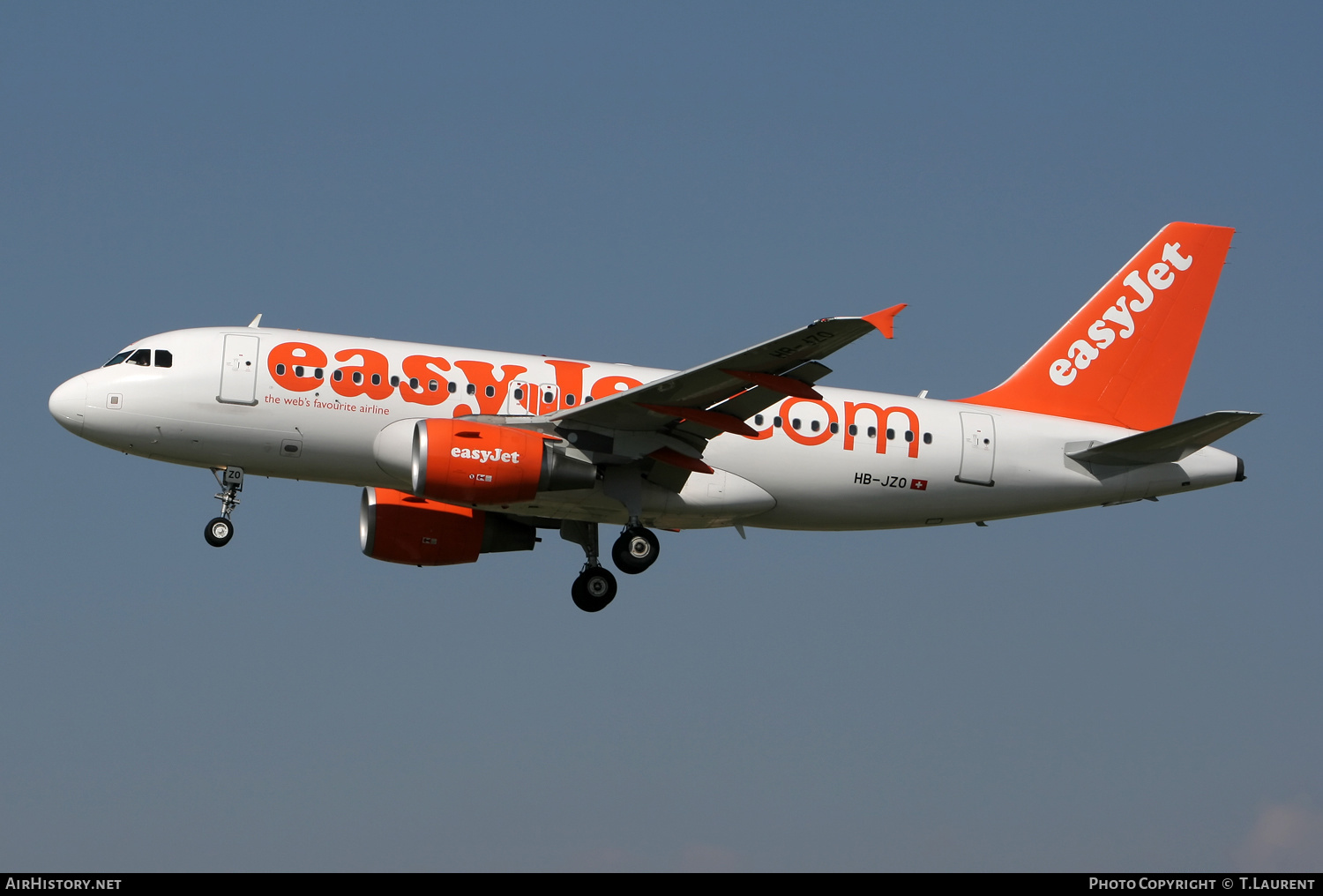 Aircraft Photo of HB-JZO | Airbus A319-111 | EasyJet | AirHistory.net #247469