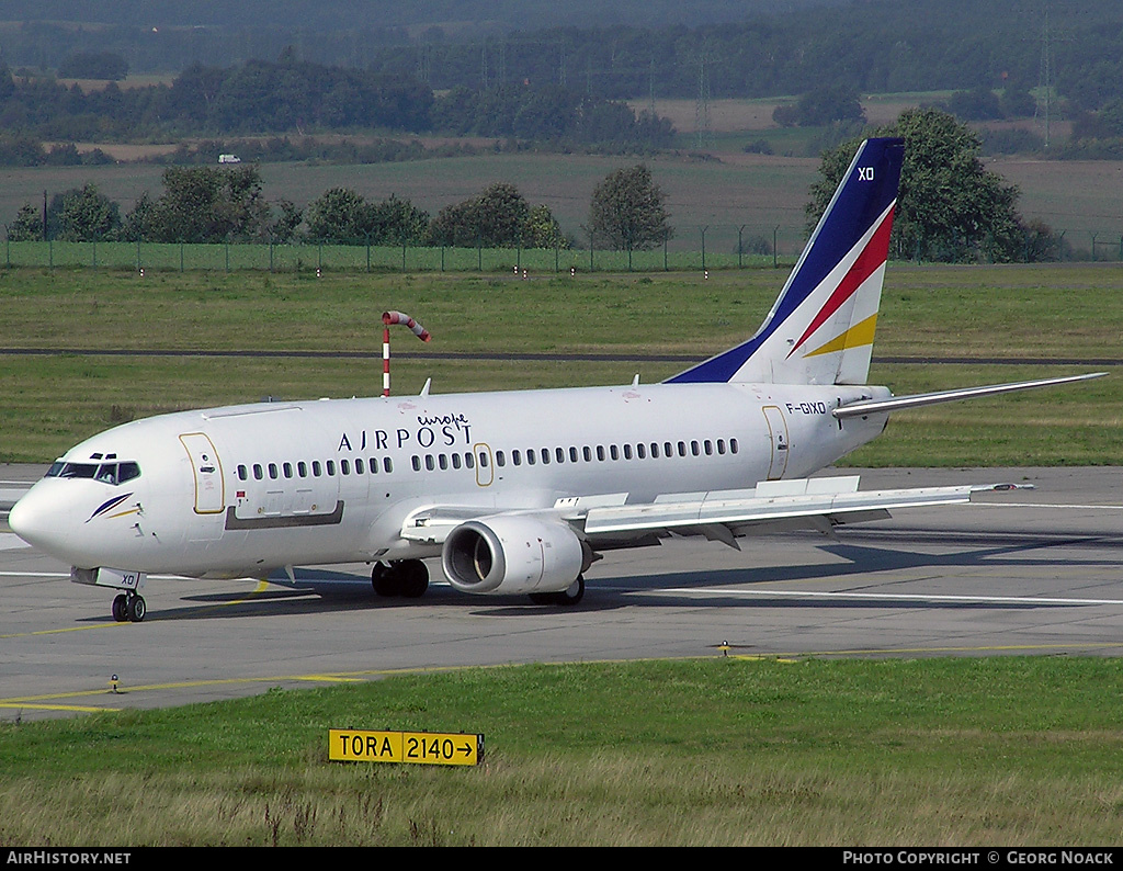 Aircraft Photo of F-GIXO | Boeing 737-3Q8(QC) | Europe Airpost | AirHistory.net #247484