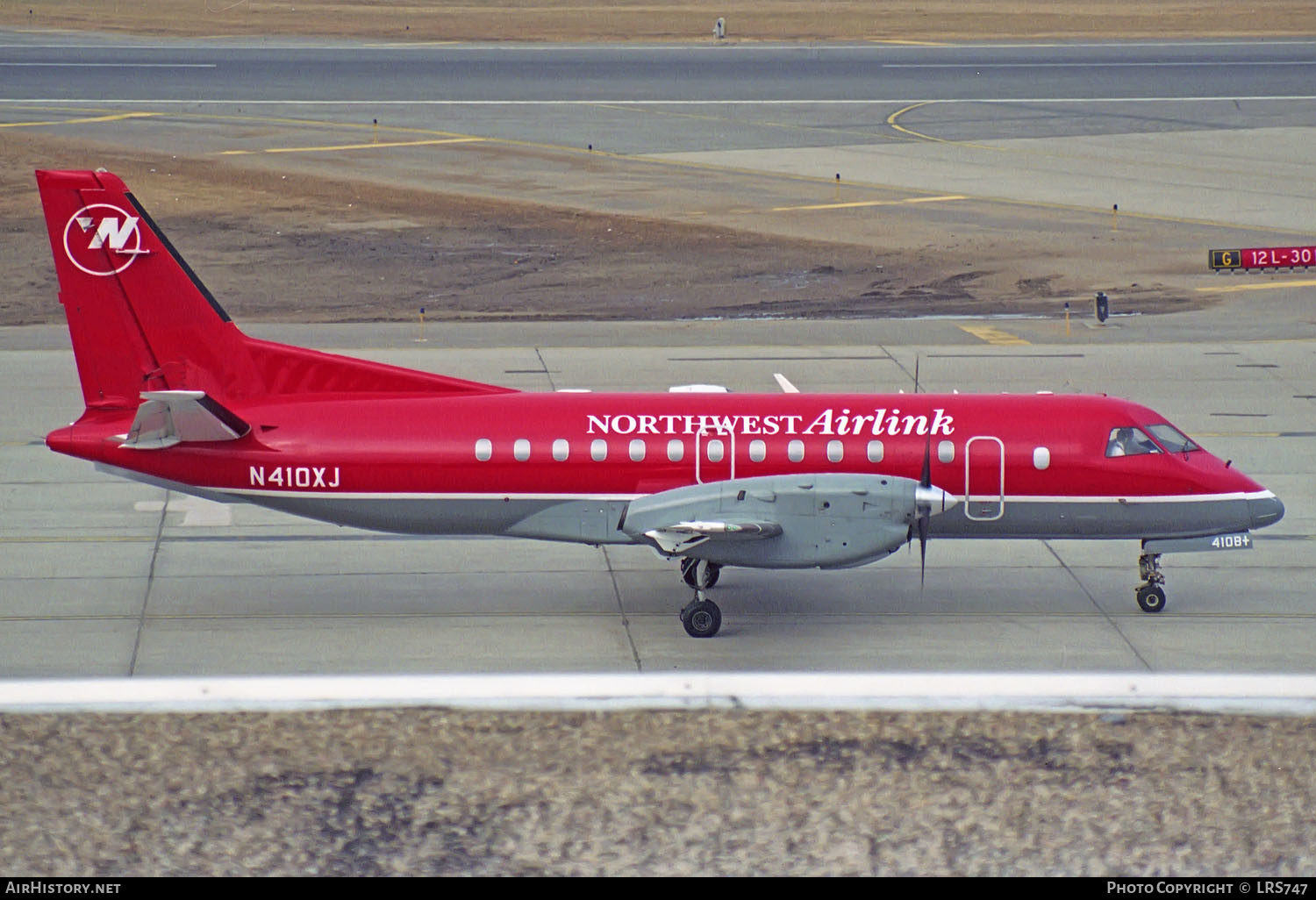 Aircraft Photo of N410XJ | Saab 340B/Plus | Northwest Airlink | AirHistory.net #247492