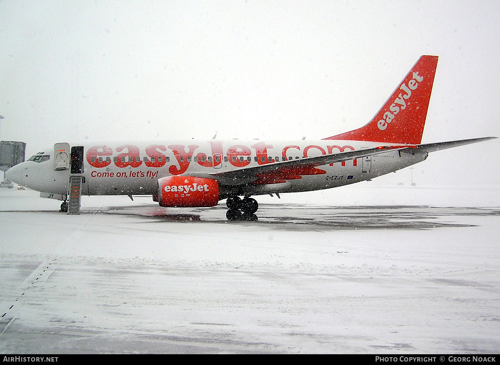 Aircraft Photo of G-EZJY | Boeing 737-73V | EasyJet | AirHistory.net #247493