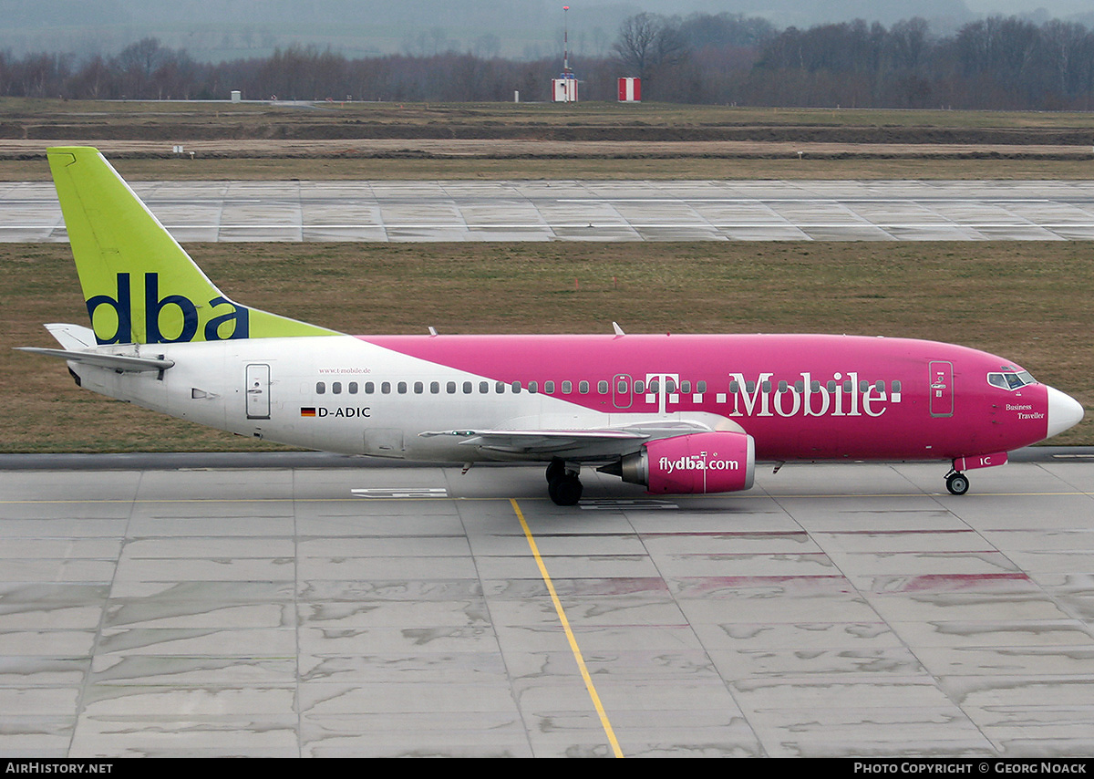 Aircraft Photo of D-ADIC | Boeing 737-36Q | DBA - Deutsche BA | AirHistory.net #247500