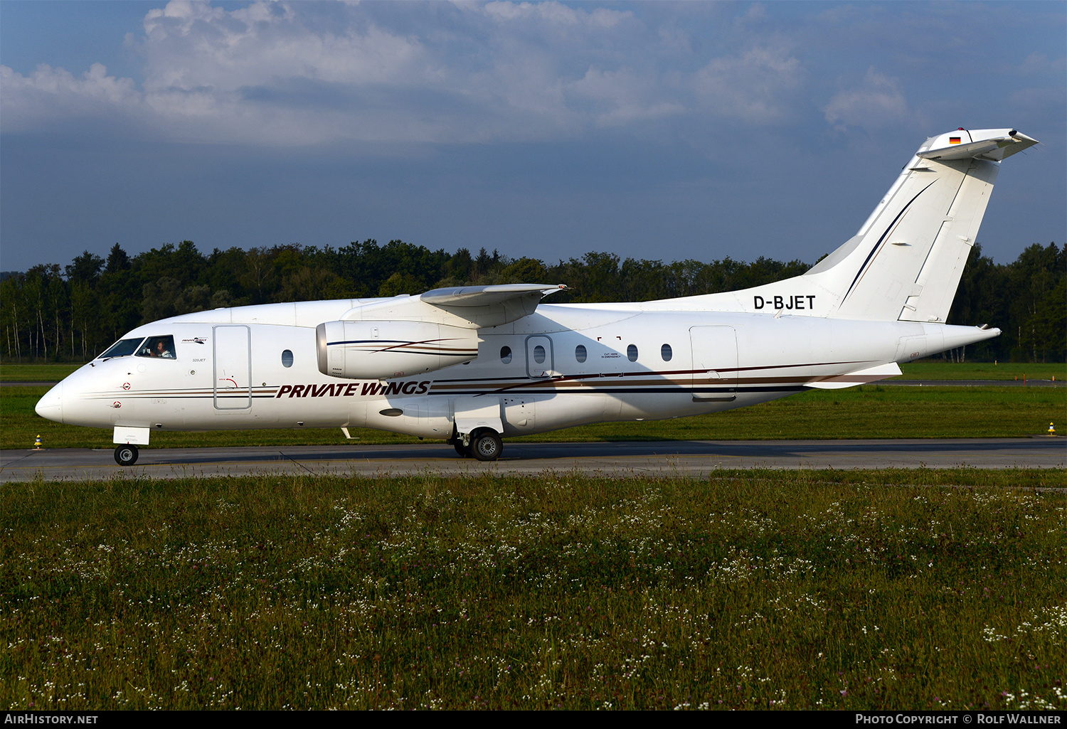 Aircraft Photo of D-BJET | Dornier 328-300 328JET | Private Wings | AirHistory.net #247521