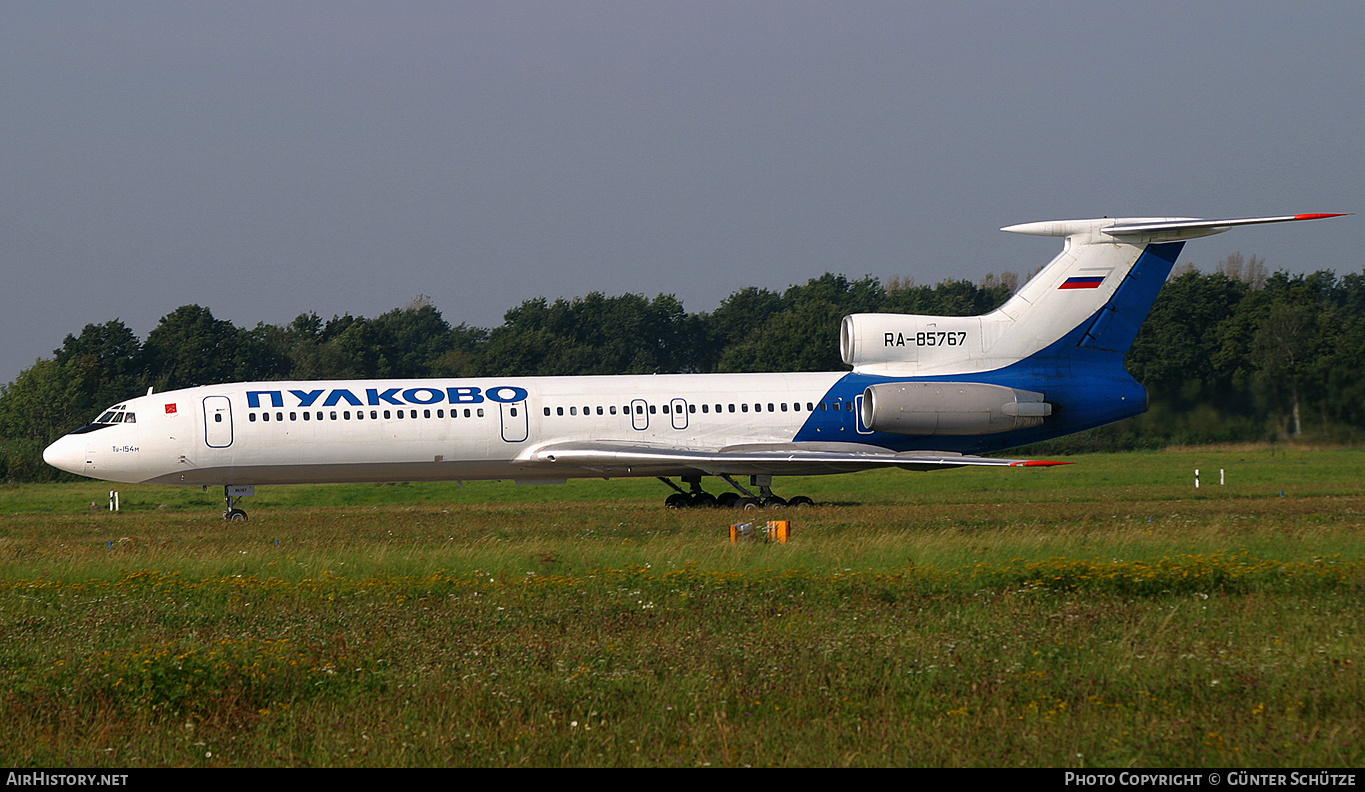 Aircraft Photo of RA-85767 | Tupolev Tu-154M | Pulkovo Airlines | AirHistory.net #247529