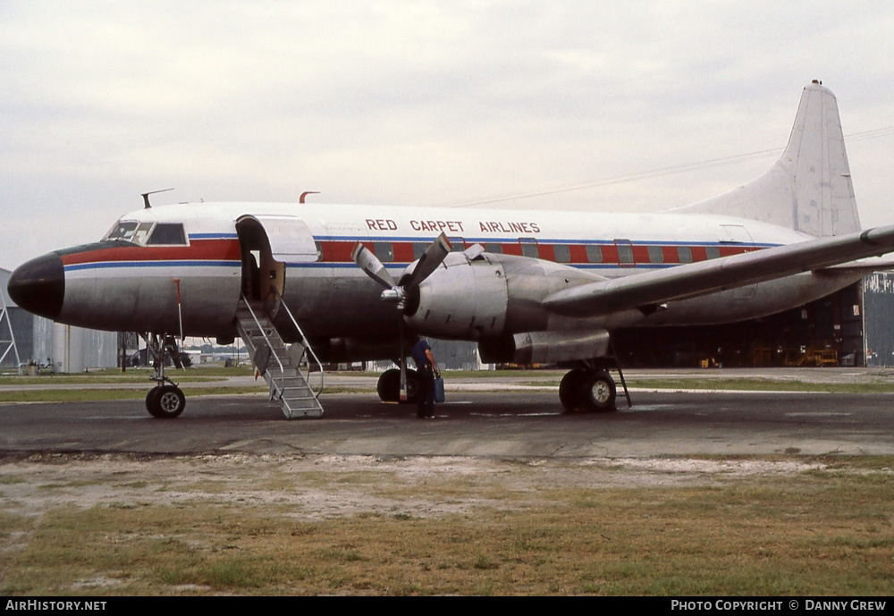 Aircraft Photo of N910RC | Convair 440-54 Metropolitan | Red Carpet Airlines | AirHistory.net #247530