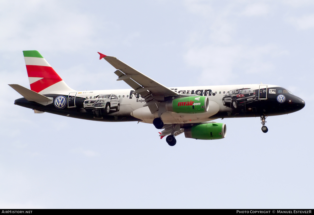 Aircraft Photo of EC-JIB | Airbus A320-232 | Myair | AirHistory.net #247531