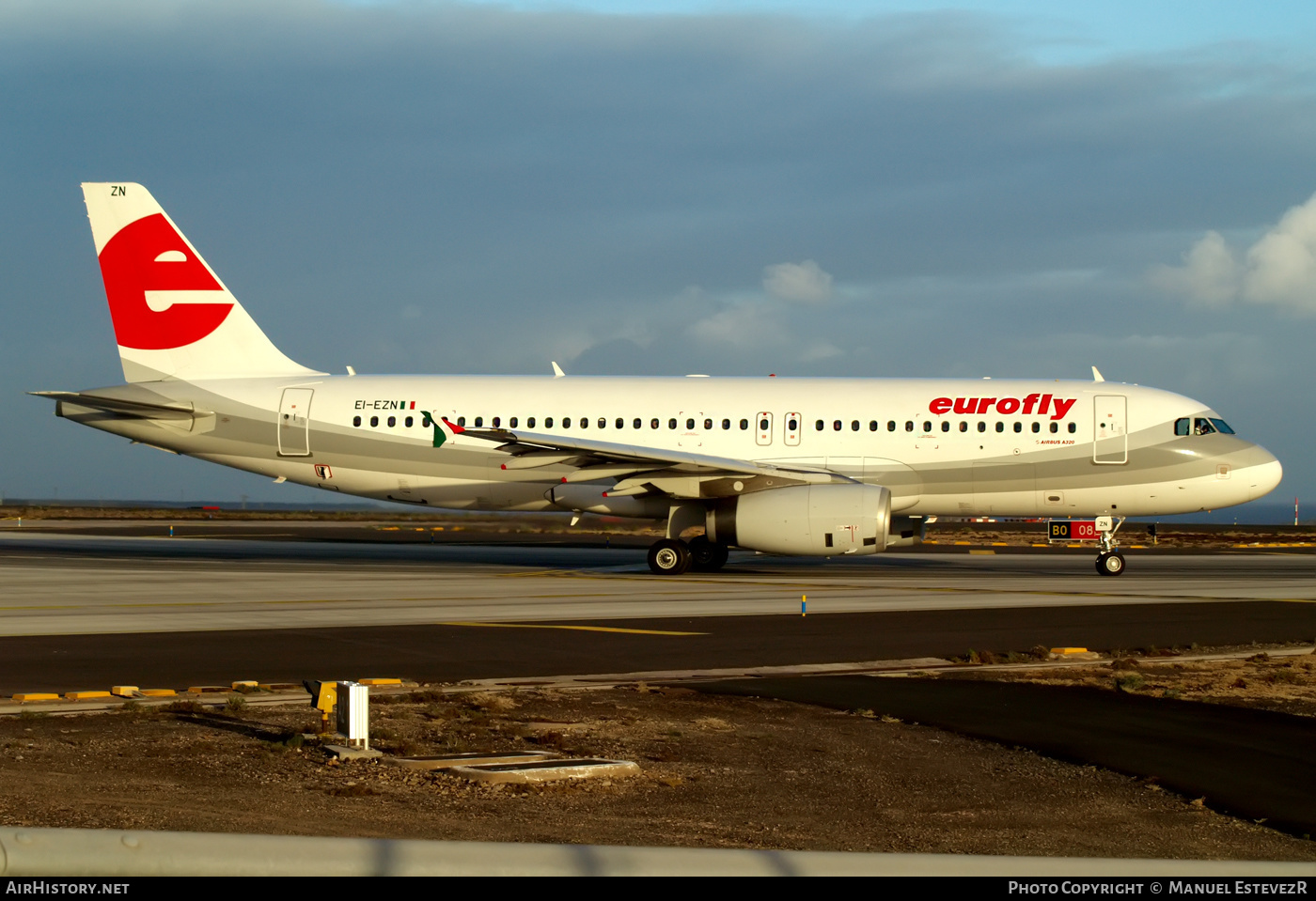 Aircraft Photo of EI-EZN | Airbus A320-232 | Eurofly | AirHistory.net #247548