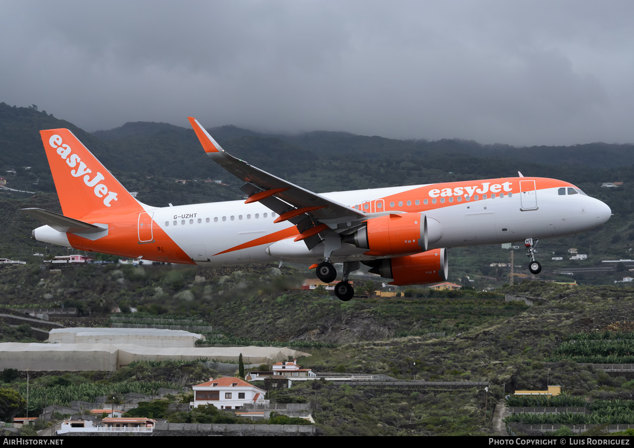 Aircraft Photo of G-UZHT | Airbus A320-251N | EasyJet | AirHistory.net #247566