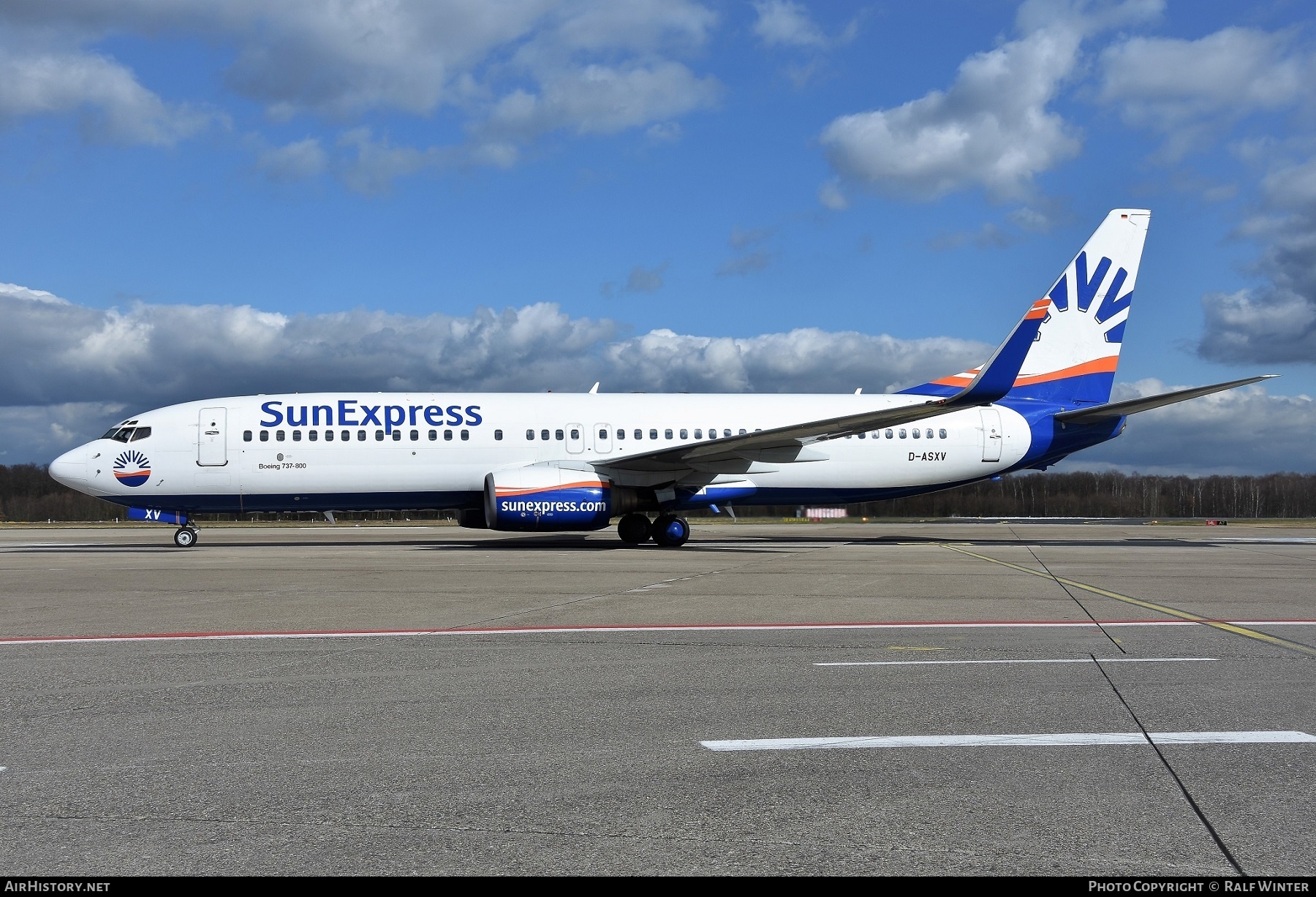 Aircraft Photo of D-ASXV | Boeing 737-86Q | SunExpress | AirHistory.net #247572