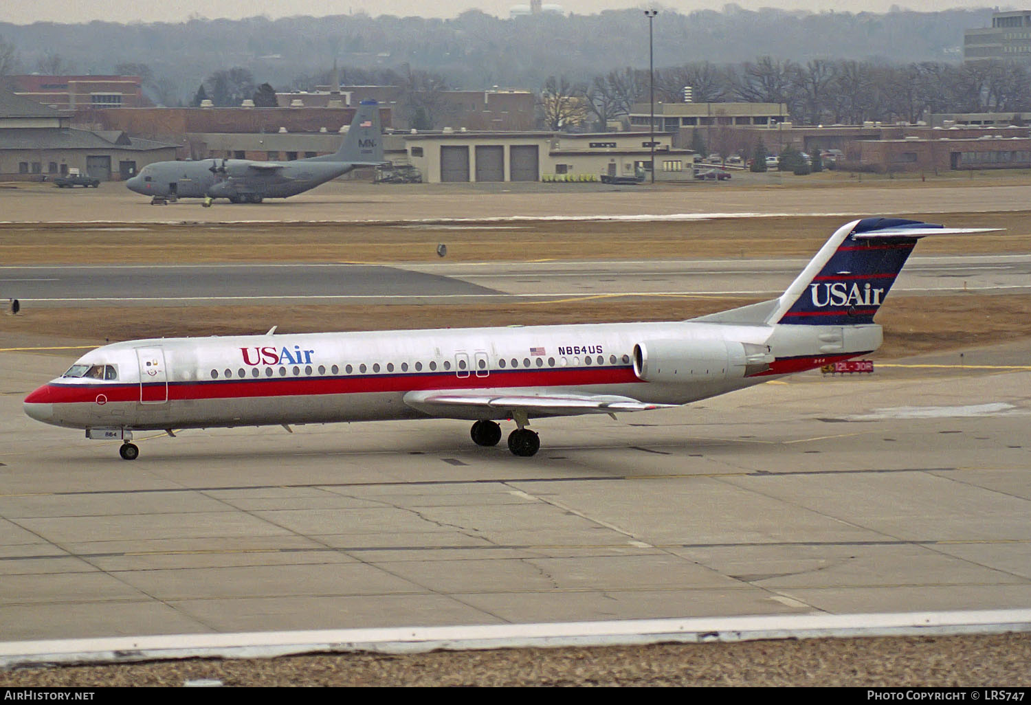 Aircraft Photo of N864US | Fokker 100 (F28-0100) | USAir | AirHistory.net #247605