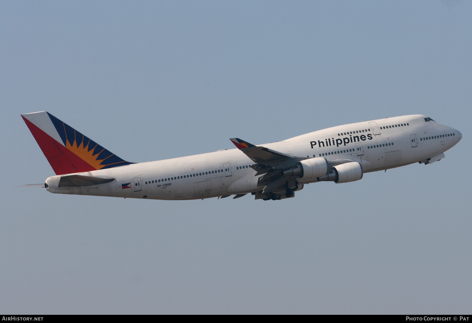 Aircraft Photo of RP-C8168 | Boeing 747-4F6 | Philippine Airlines | AirHistory.net #247626