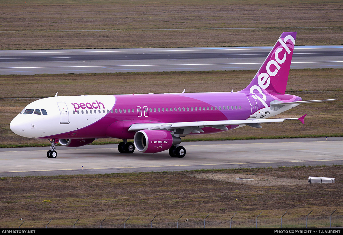 Aircraft Photo of F-WWIQ | Airbus A320-214 | Peach Aviation | AirHistory.net #247630