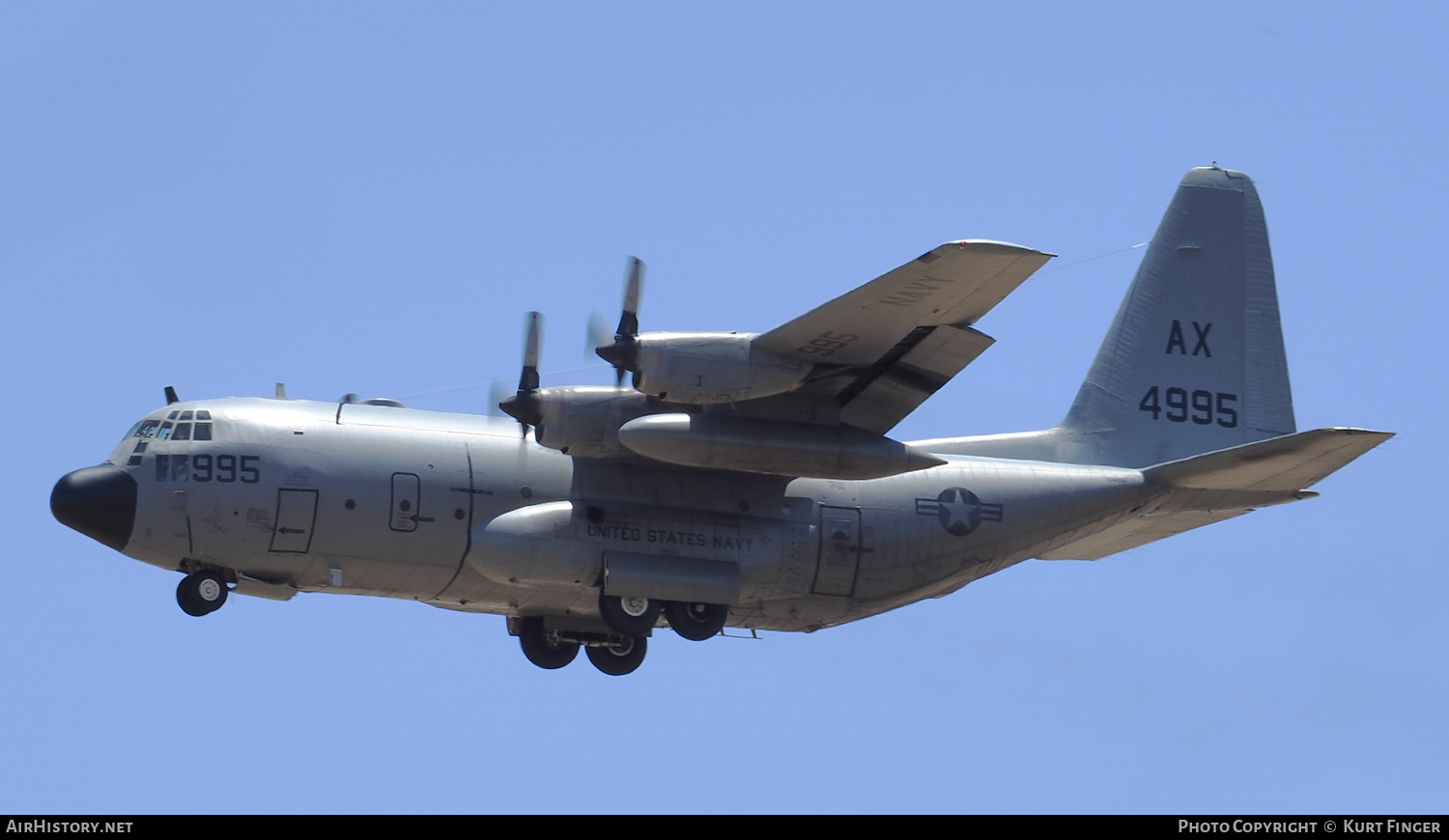 Aircraft Photo of 164995 / 4995 | Lockheed C-130T Hercules (L-382) | USA - Navy | AirHistory.net #247643