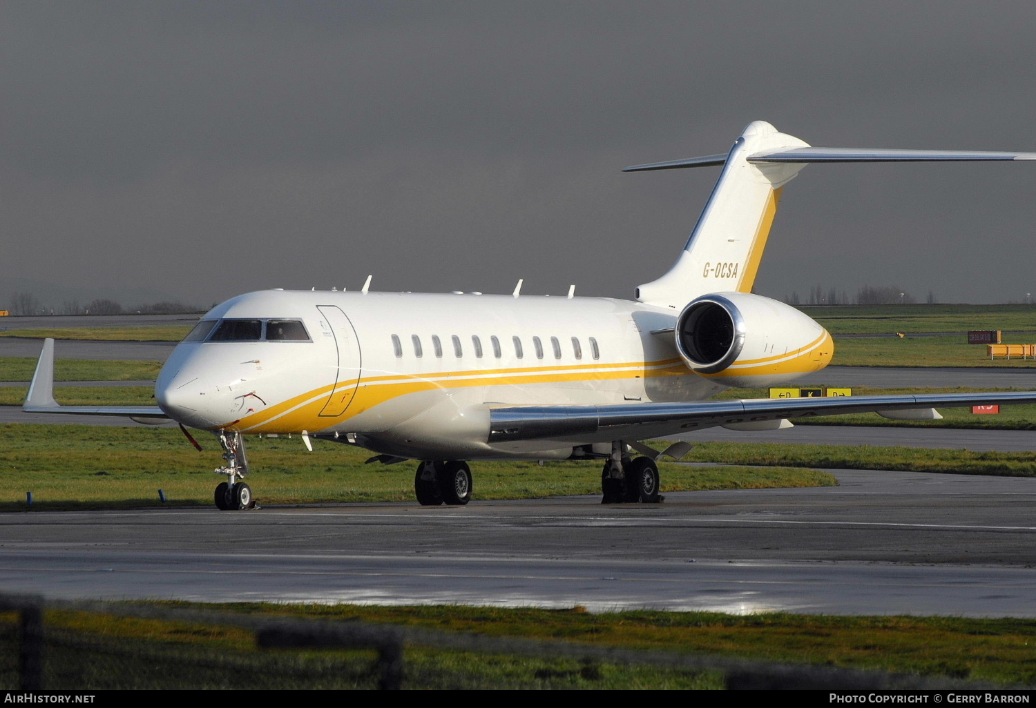 Aircraft Photo of G-OCSA | Bombardier Global 5000 (BD-700-1A11) | AirHistory.net #247655
