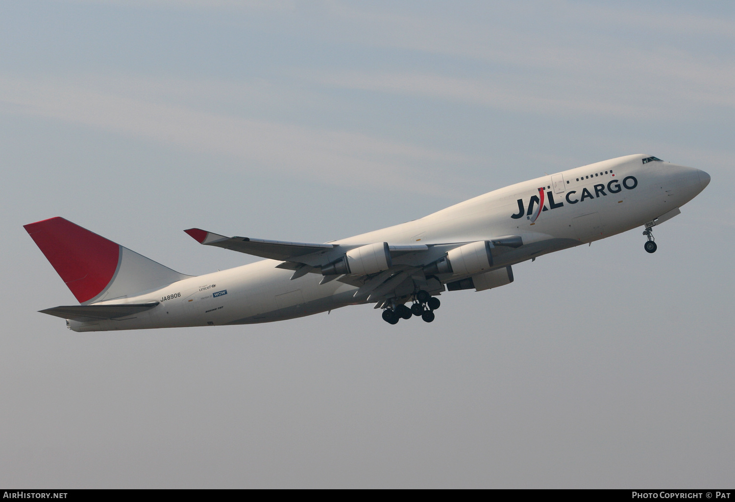 Aircraft Photo of JA8906 | Boeing 747-446(BCF) | Japan Airlines - JAL Cargo | AirHistory.net #247661
