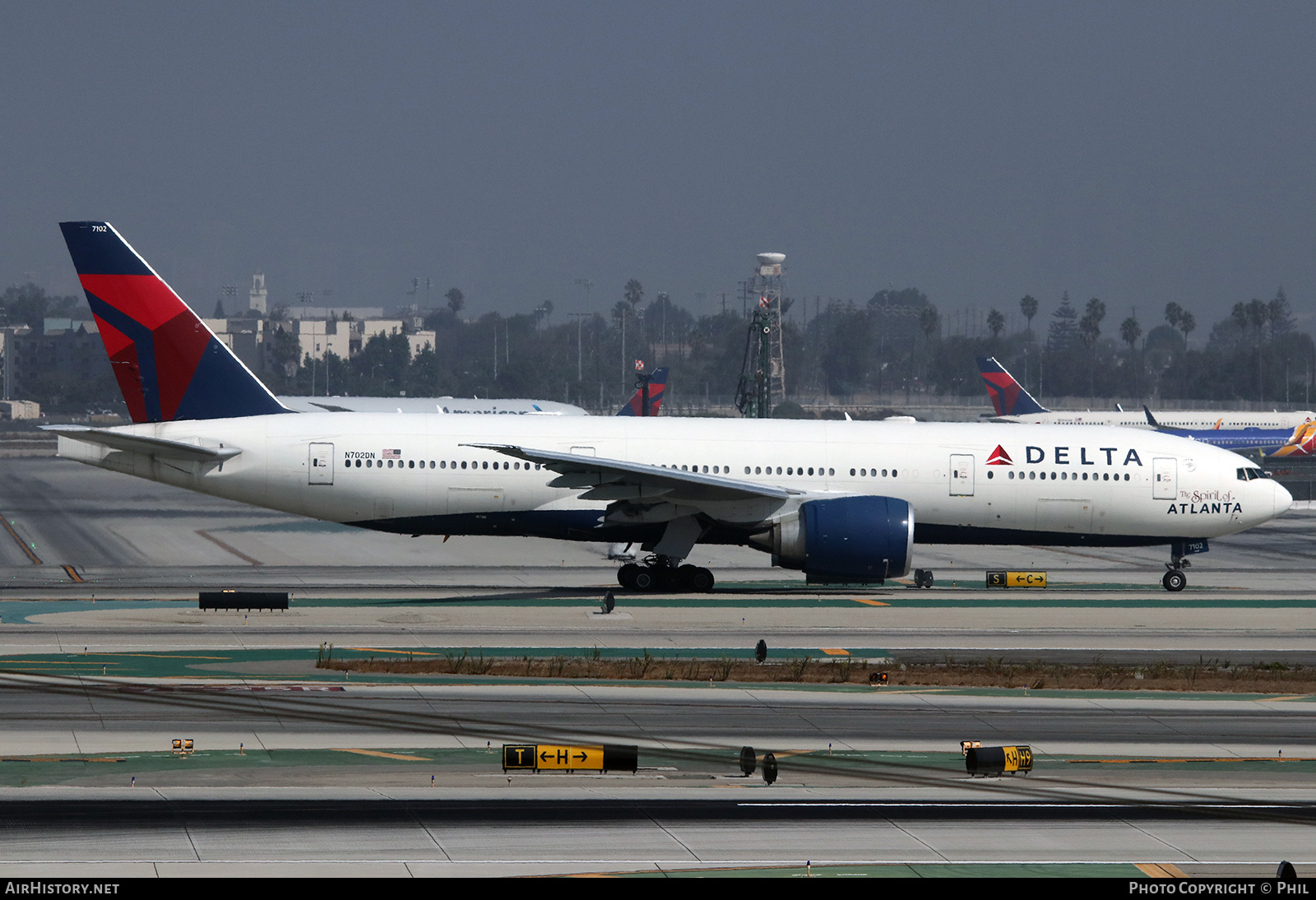Aircraft Photo of N702DN | Boeing 777-232/LR | Delta Air Lines | AirHistory.net #247664