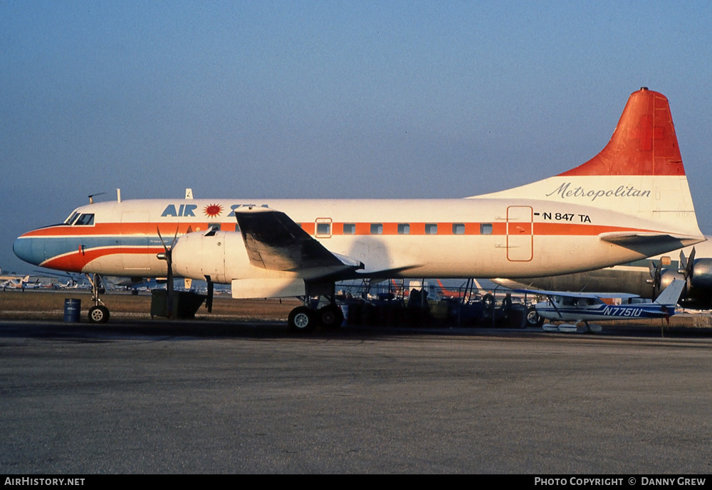 Aircraft Photo of N847TA | Convair 440-0 Metropolitan | Air-Sea Service | AirHistory.net #247678