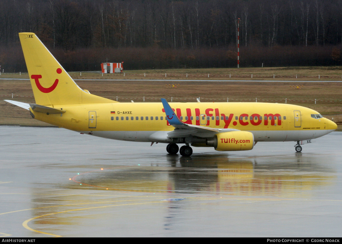 Aircraft Photo of D-AHXE | Boeing 737-7K5 | TUIfly | AirHistory.net #247695