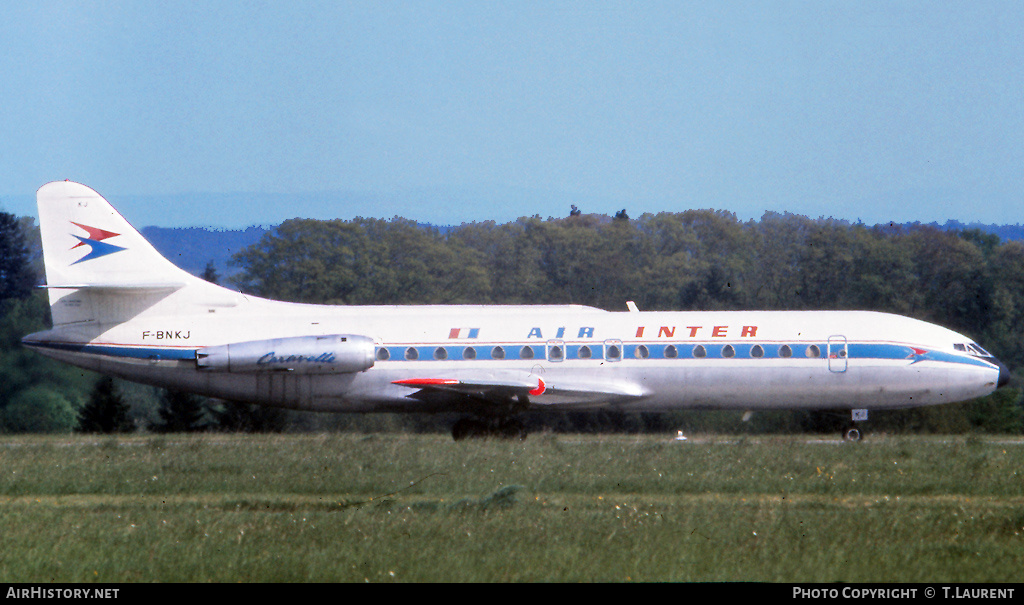 Aircraft Photo of F-BNKJ | Sud SE-210 Caravelle III | Air Inter | AirHistory.net #247699