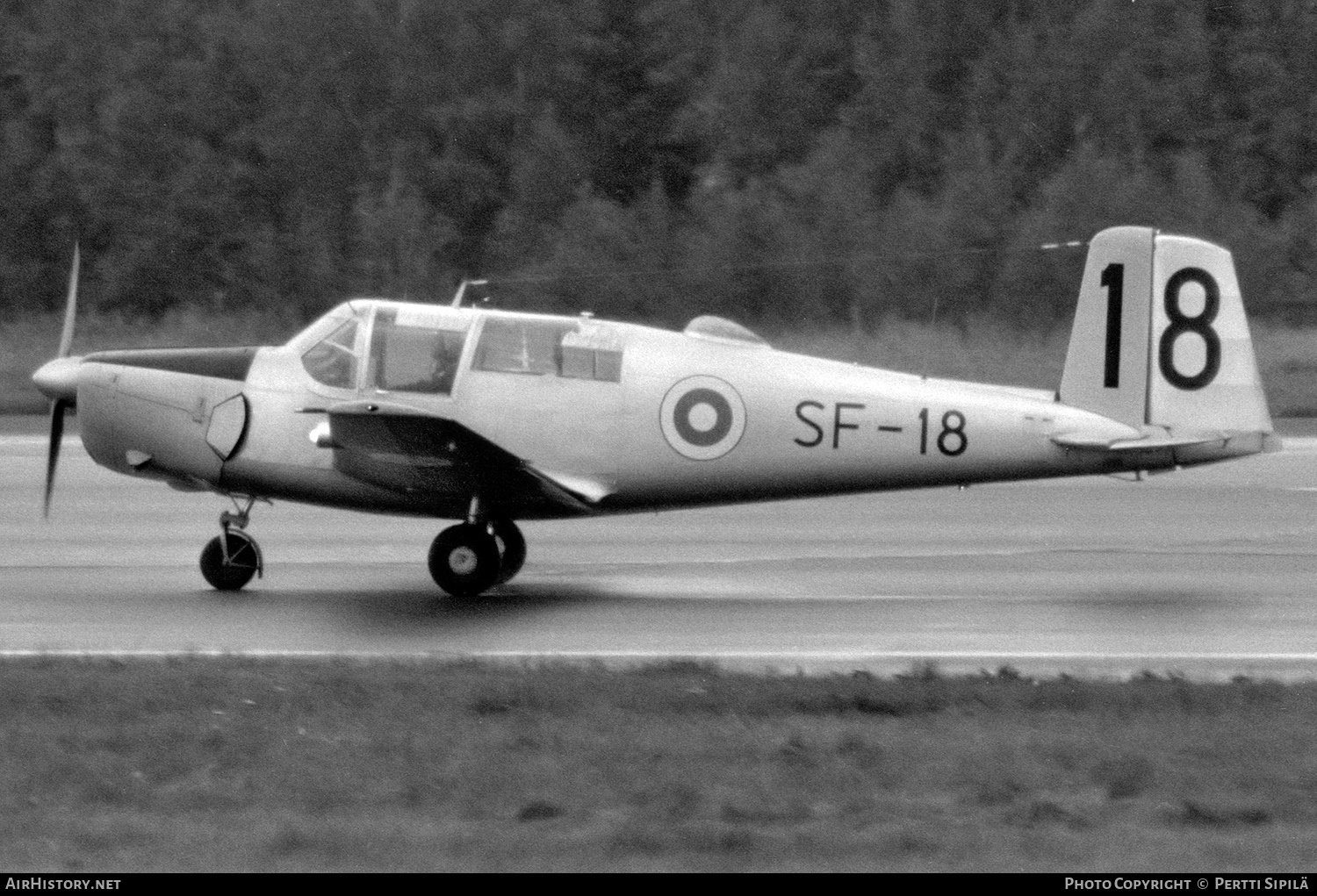 Aircraft Photo of SF-18 | Saab 91D Safir | Finland - Air Force | AirHistory.net #247718
