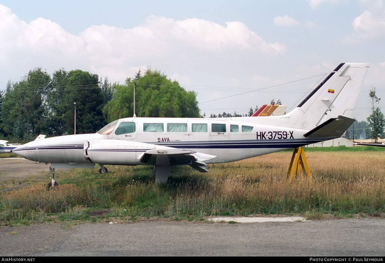 Aircraft Photo of HK-3759X / HK-3759-X | Cessna 404 Titan | SAVA - Servicios Aéreos del Valle | AirHistory.net #247719