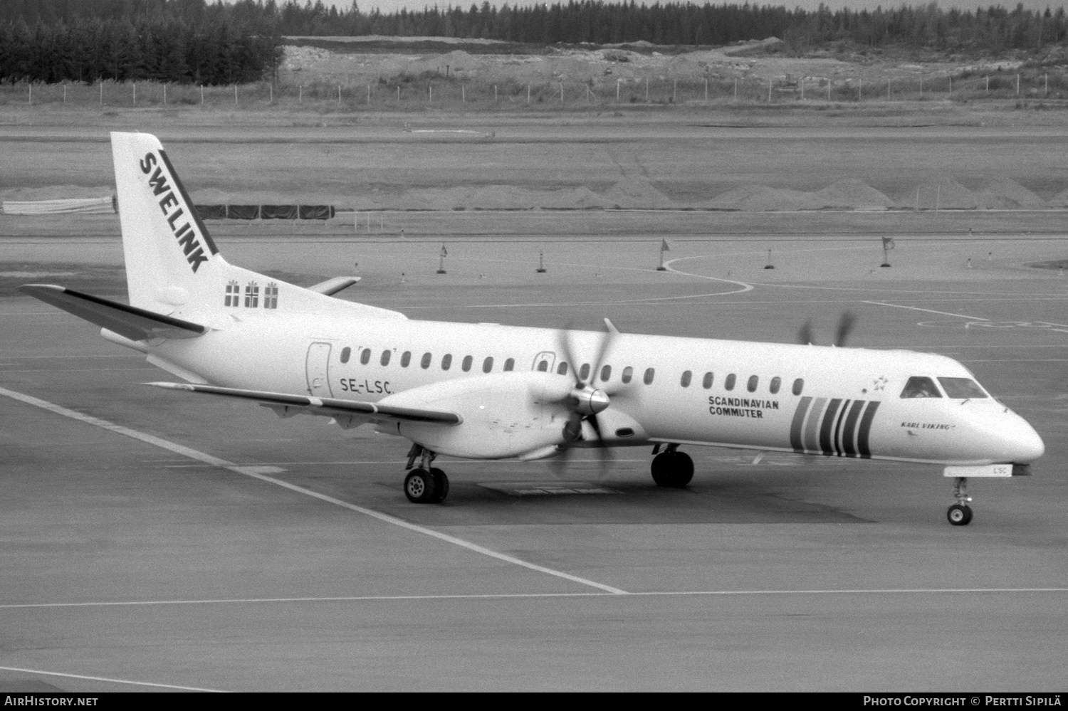 Aircraft Photo of SE-LSC | Saab 2000 | Scandinavian Commuter - Swelink | AirHistory.net #247724