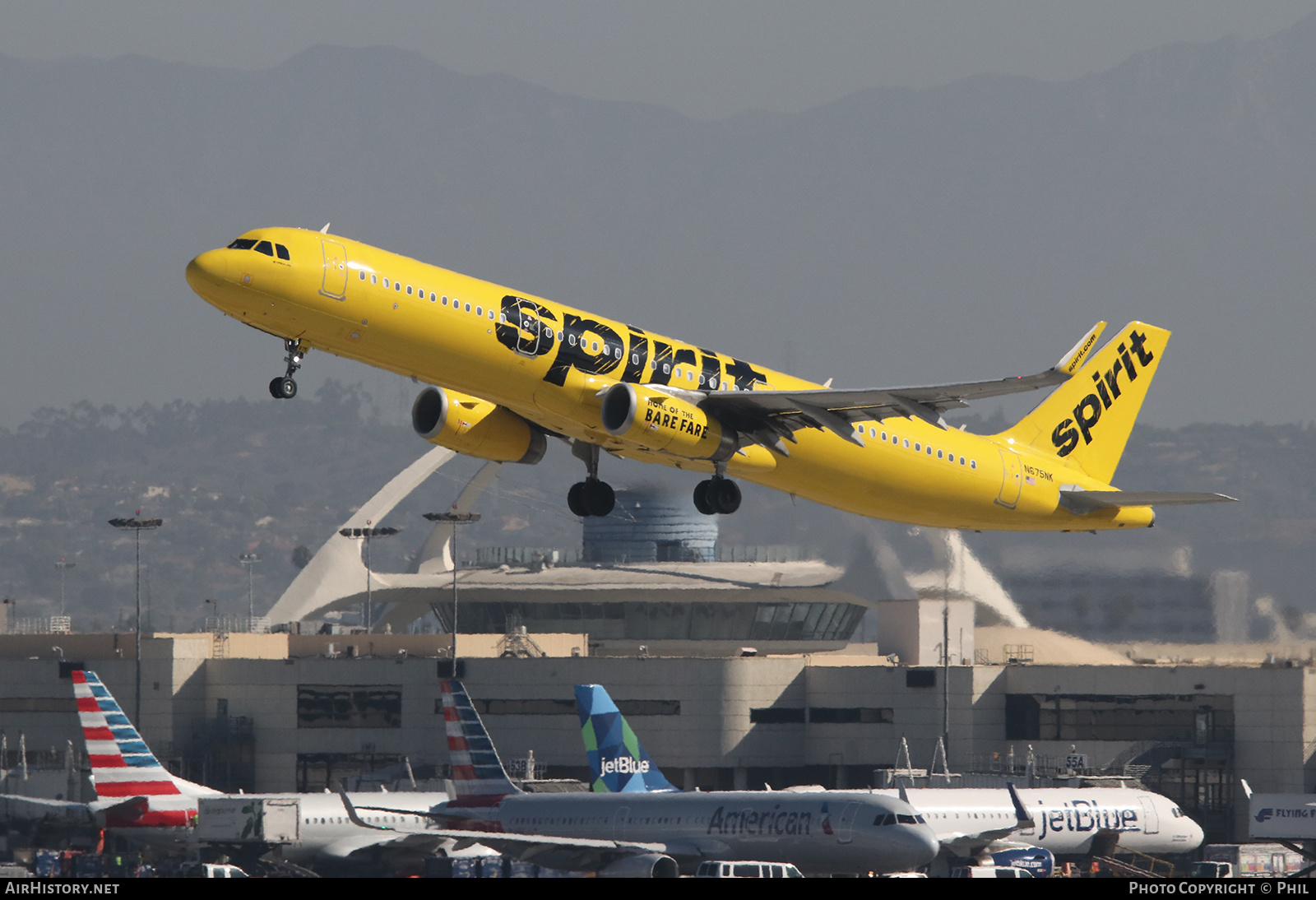 Aircraft Photo of N675NK | Airbus A321-231 | Spirit Airlines | AirHistory.net #247746