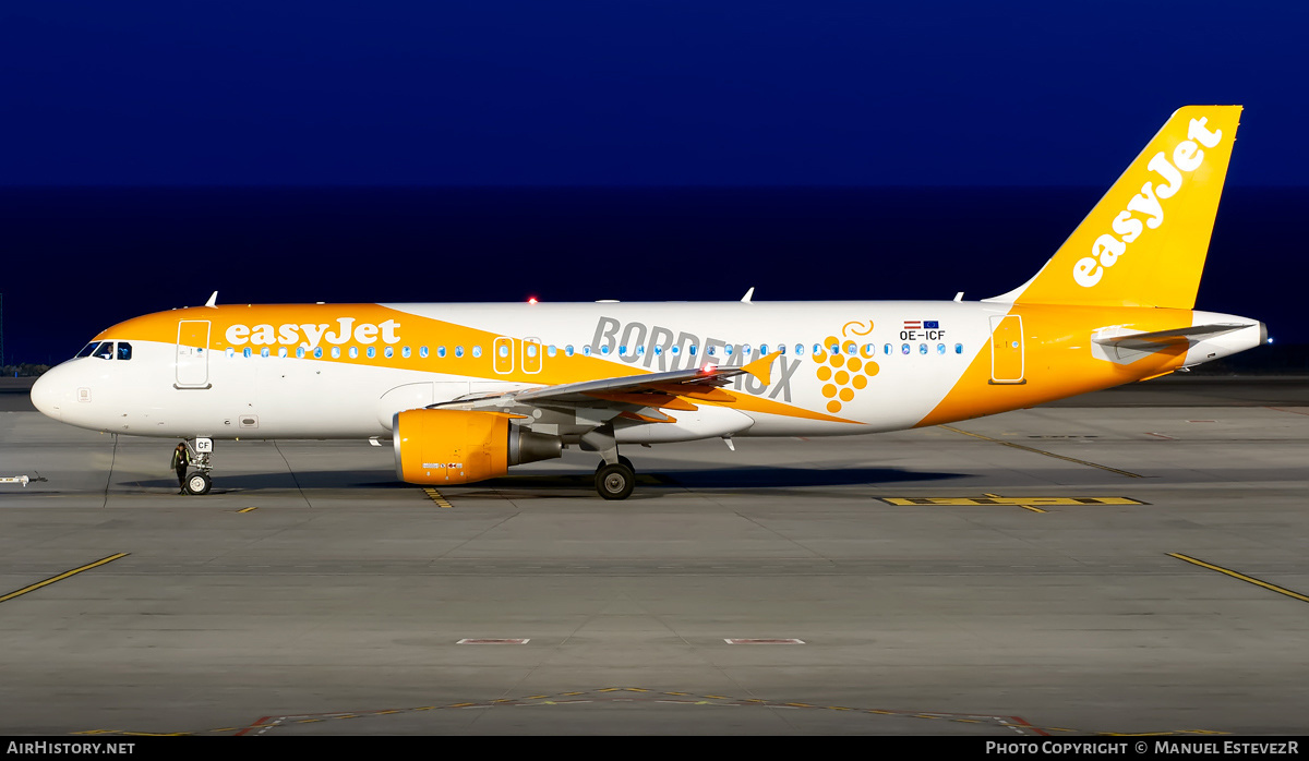 Aircraft Photo of OE-ICF | Airbus A320-214 | EasyJet | AirHistory.net #247748