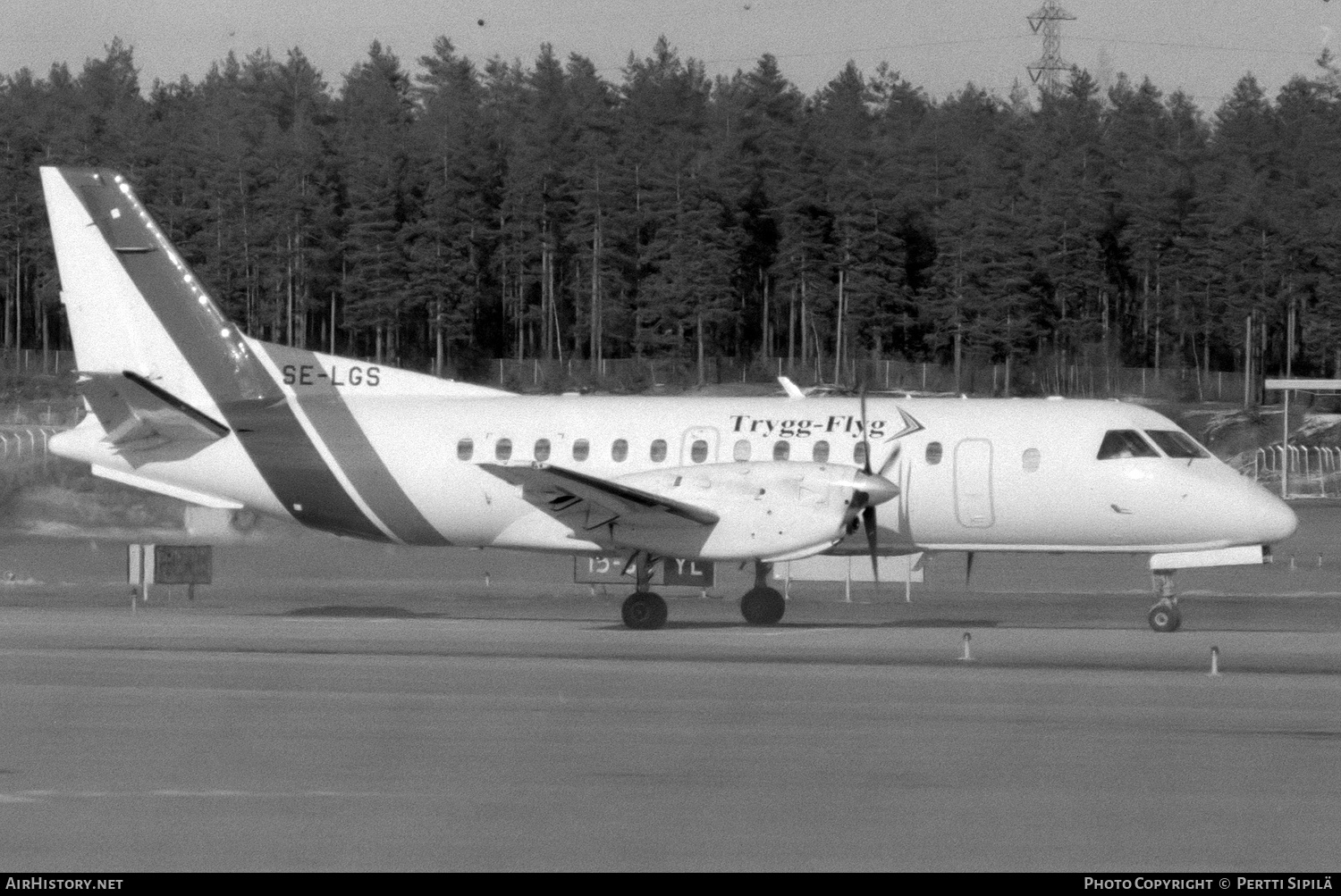 Aircraft Photo of SE-LGS | Saab-Fairchild SF-340A | Trygg-Flyg | AirHistory.net #247757