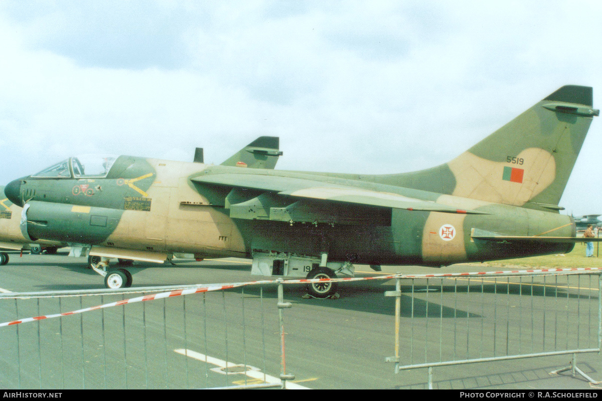 Aircraft Photo of 5519 | LTV A-7P Corsair II | Portugal - Air Force | AirHistory.net #247761