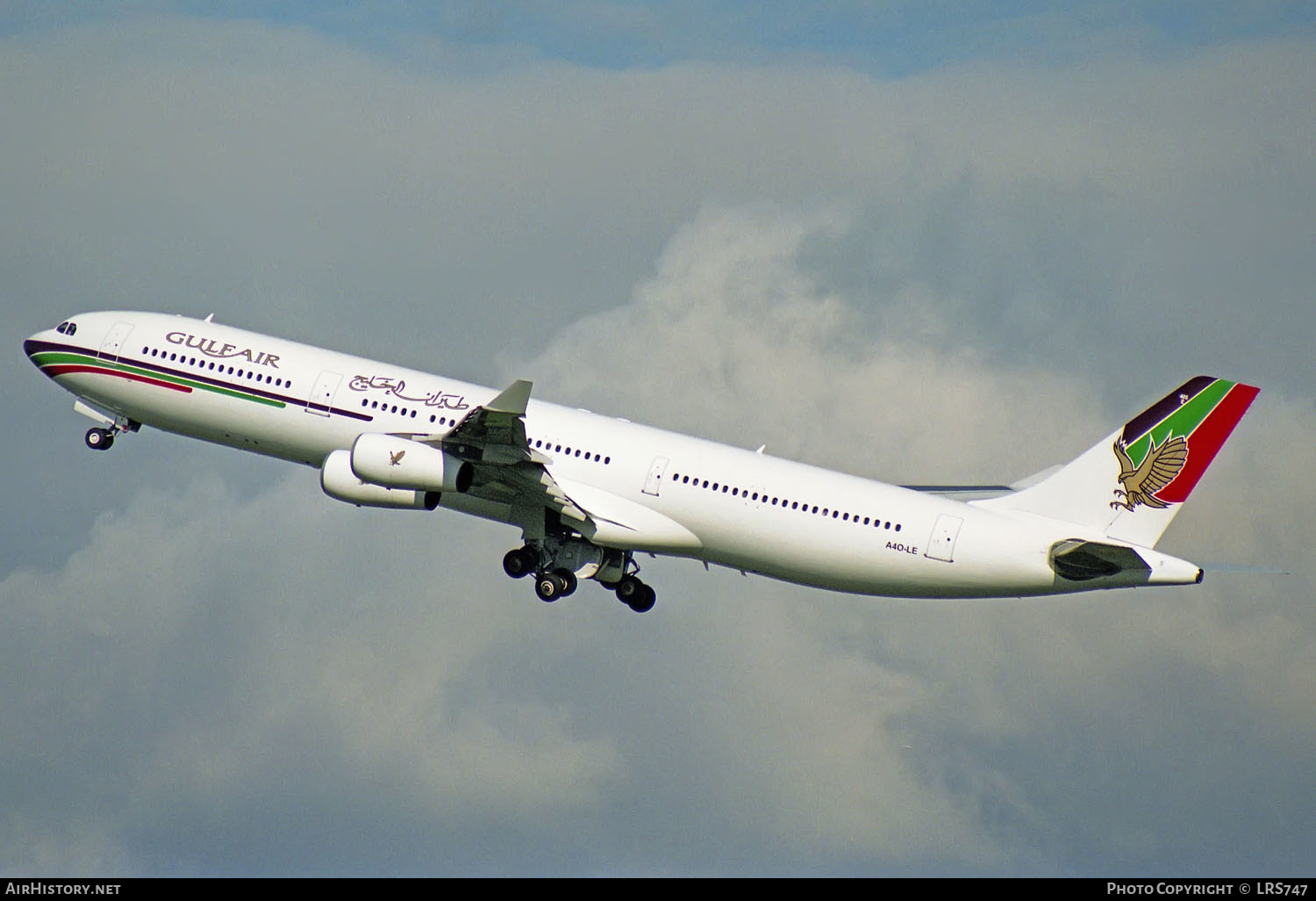 Aircraft Photo of A4O-LE | Airbus A340-312 | Gulf Air | AirHistory.net #247763