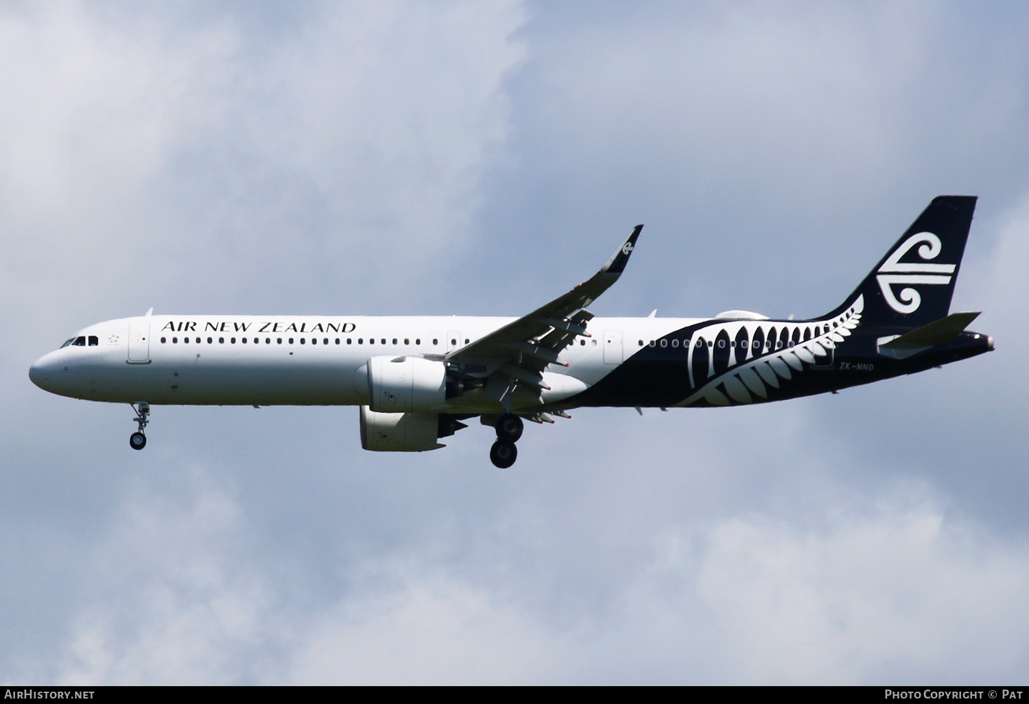 Aircraft Photo of ZK-NND | Airbus A321-271NX | Air New Zealand | AirHistory.net #247776