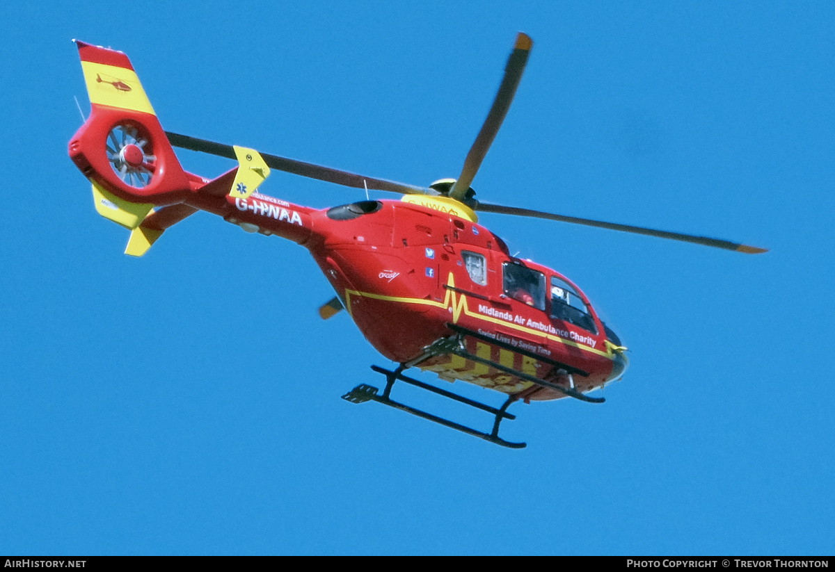 Aircraft Photo of G-HWAA | Eurocopter EC-135T-2 | Midlands Air Ambulance | AirHistory.net #247782