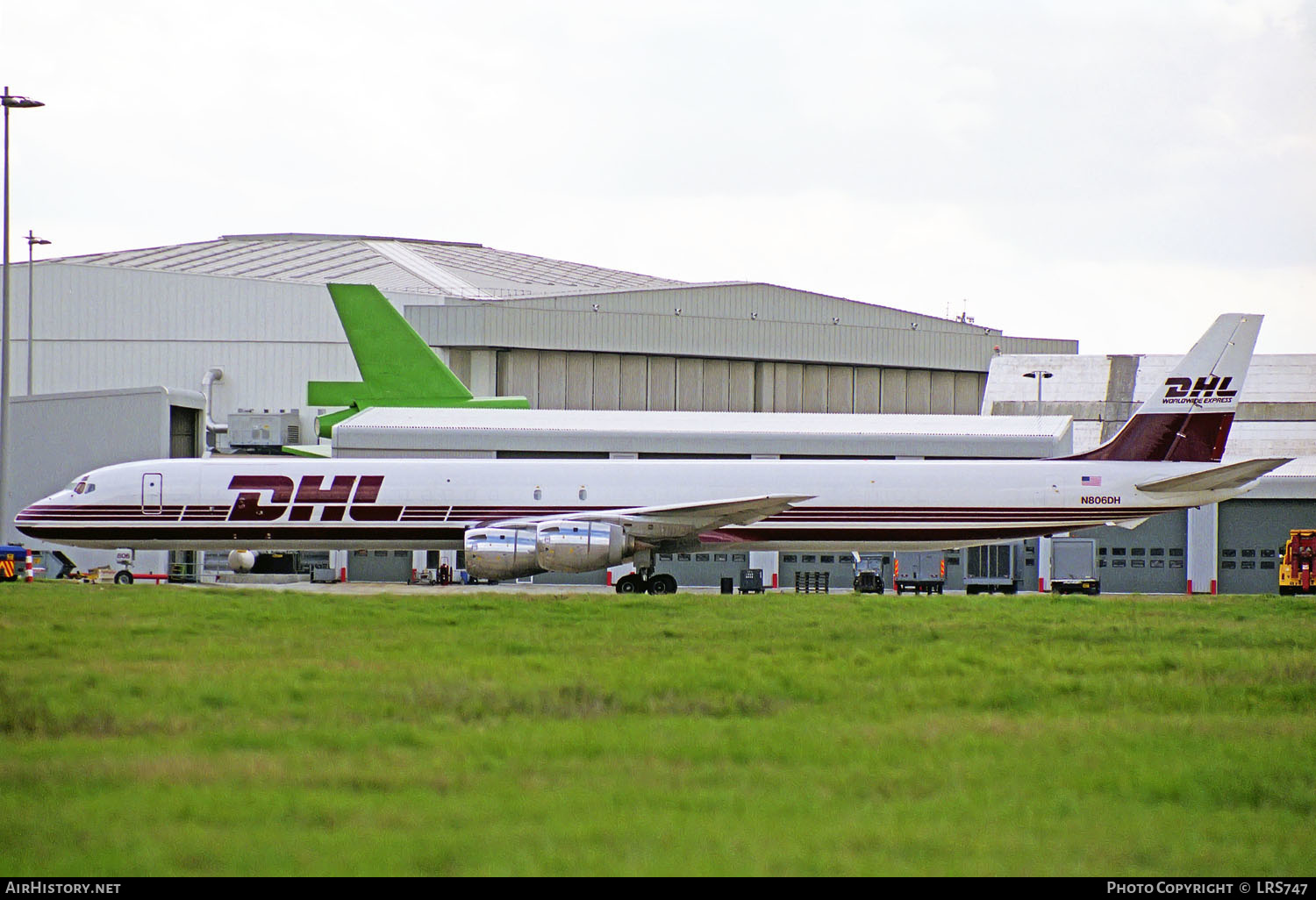Aircraft Photo of N806DH | McDonnell Douglas DC-8-73CF | DHL Worldwide Express | AirHistory.net #247798