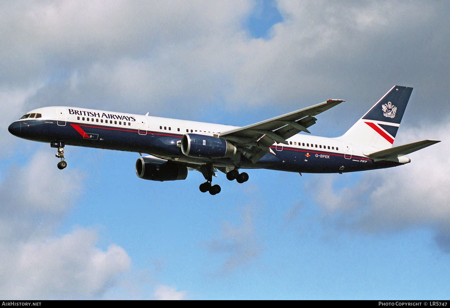 Aircraft Photo of G-BPEK | Boeing 757-236 | British Airways | AirHistory.net #247807