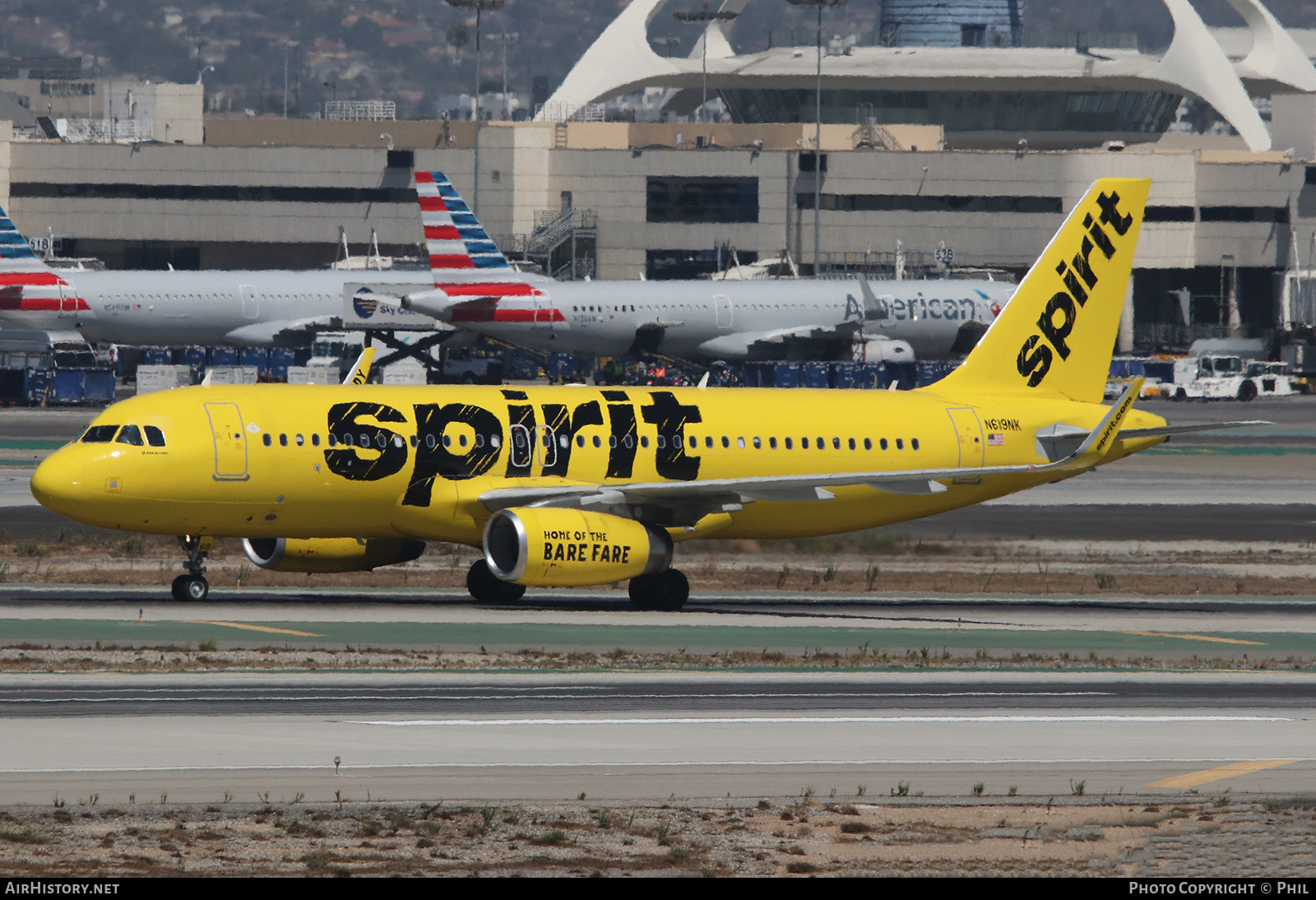 Aircraft Photo of N619NK | Airbus A320-232 | Spirit Airlines | AirHistory.net #247813