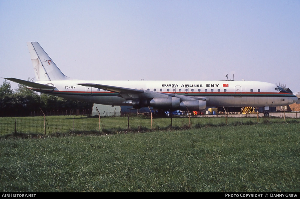 Aircraft Photo of TC-JBV | Douglas DC-8-21 | Bursa Hava Yollari - BHY / Bursa Airlines - BAL | AirHistory.net #247822