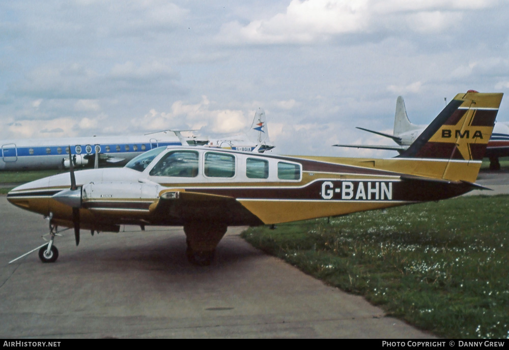 Aircraft Photo of G-BAHN | Beech 58 Baron | British Midland Airways - BMA | AirHistory.net #247827