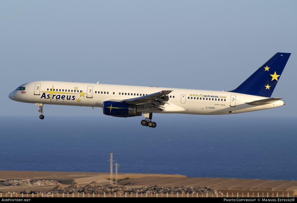 Aircraft Photo of G-OOOB | Boeing 757-28A | Astraeus Airlines | AirHistory.net #247836