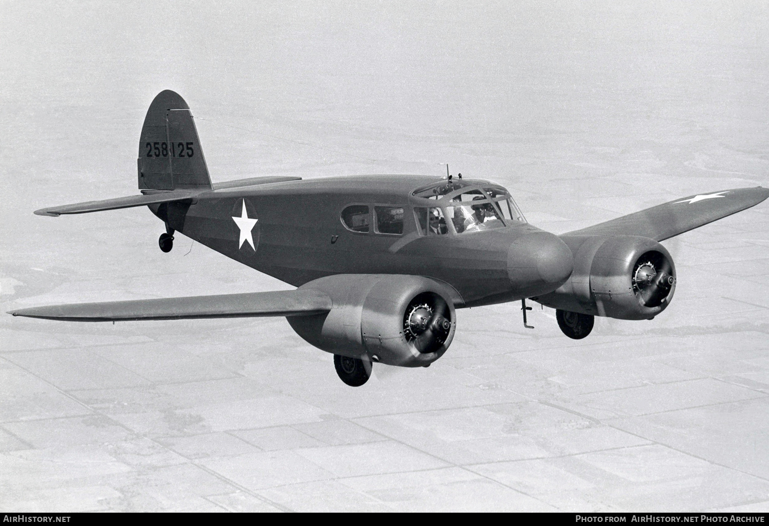 Aircraft Photo of 42-58125 / 258125 | Cessna UC-78 Bobcat (T-50) | USA - Air Force | AirHistory.net #247837