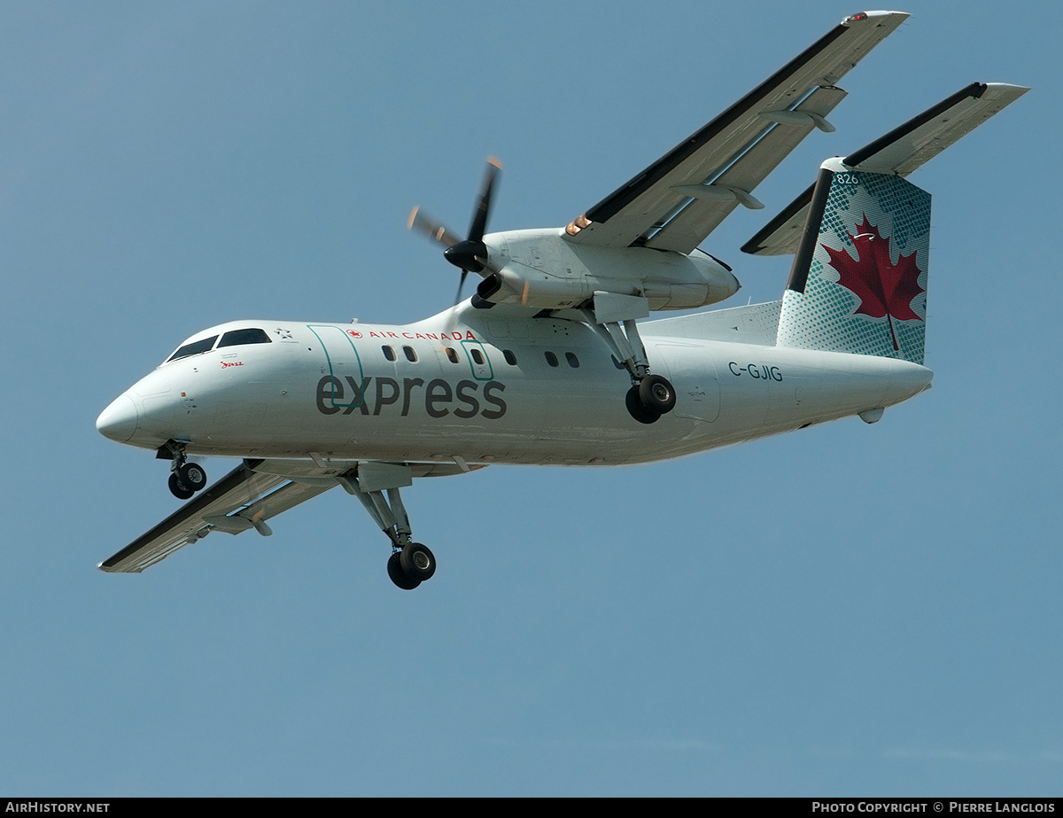 Aircraft Photo of C-GJIG | De Havilland Canada DHC-8-102 Dash 8 | Air Canada Express | AirHistory.net #247844