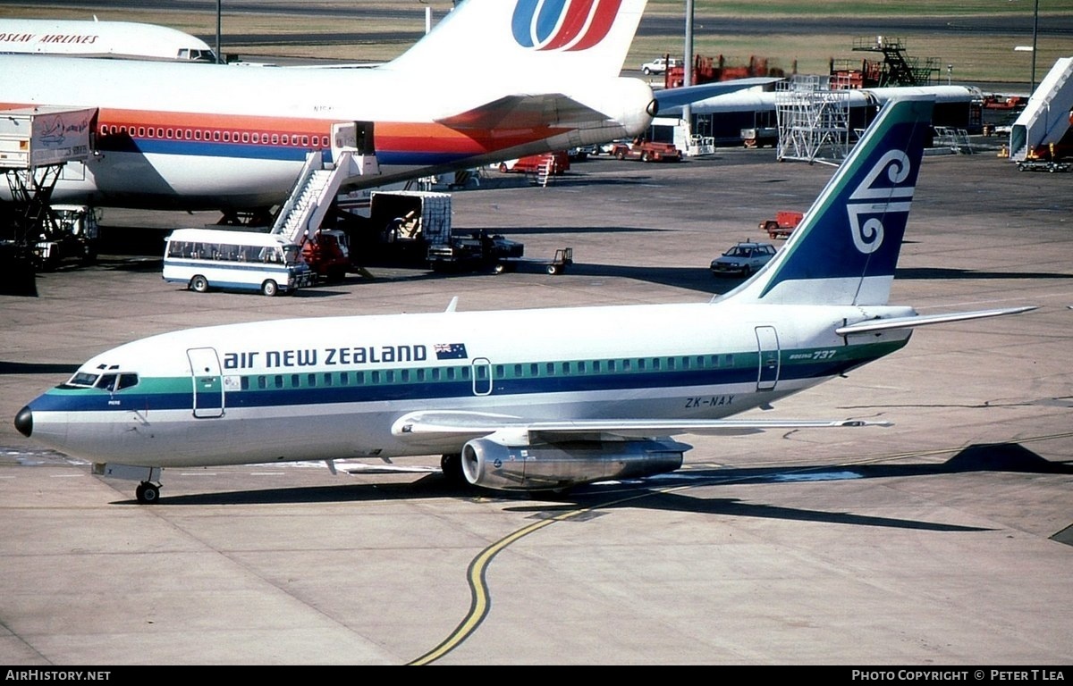 Aircraft Photo of ZK-NAX | Boeing 737-219/Adv | Air New Zealand | AirHistory.net #247851