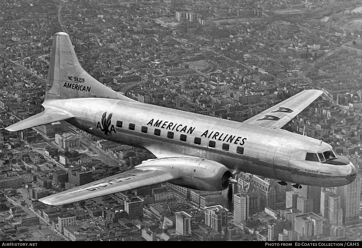 Aircraft Photo of NC94219 | Convair 240-0 | American Airlines | AirHistory.net #247869