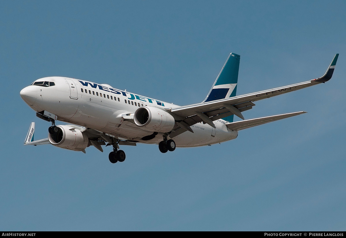 Aircraft Photo of C-FEWJ | Boeing 737-7CT | WestJet | AirHistory.net #247886