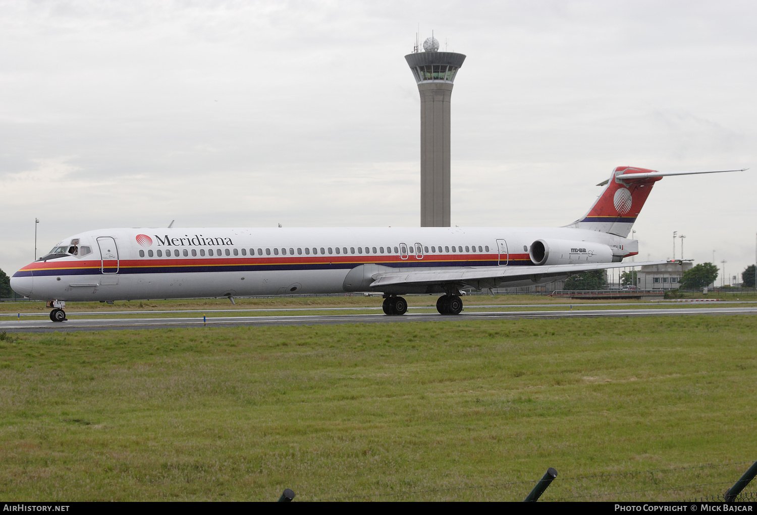 Aircraft Photo of I-SMEV | McDonnell Douglas MD-82 (DC-9-82) | Meridiana | AirHistory.net #247896